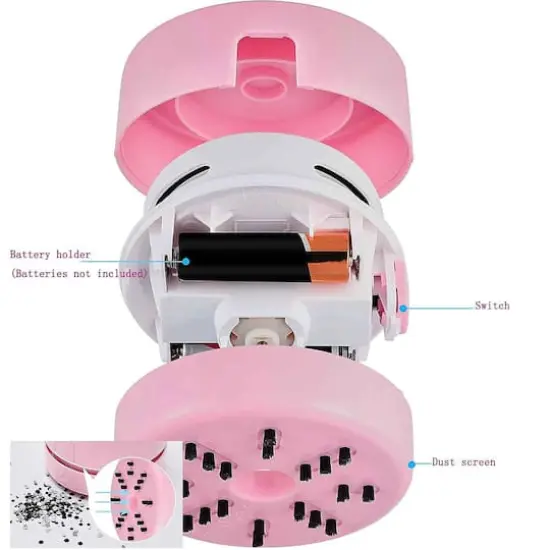 Sparkly Selections Pink Diamond Painting Vacuum Cleaner {3}
