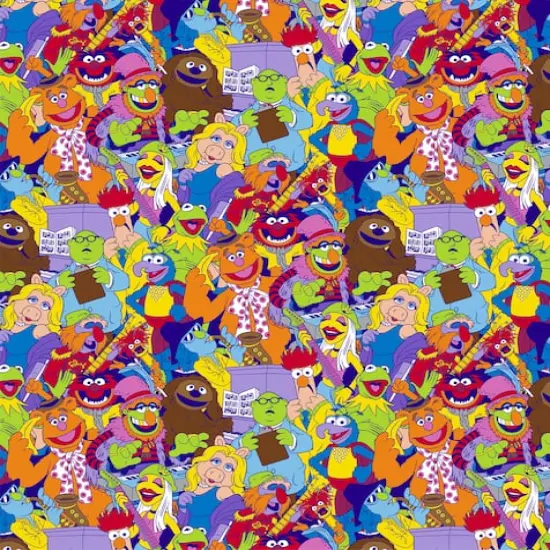 Disney&reg; Muppets Packed Cotton Fabric {1}