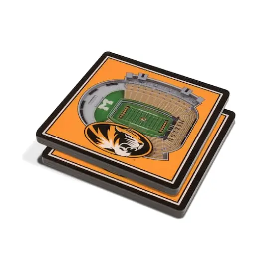 NCAA 3D StadiumView Coasters Missouri Tigers {1}