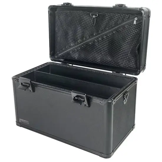 Vaultz Black Tactical Divided Storage Box {3}