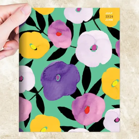 TF Publishing 2023-2024 Big Blooms Medium Monthly Planner {7}