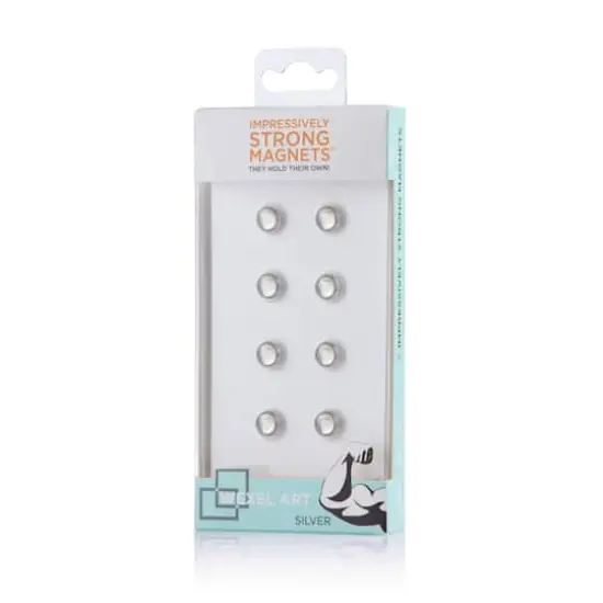 Wexel Art Impressively Strong Rare Earth Magnets Silver {1}