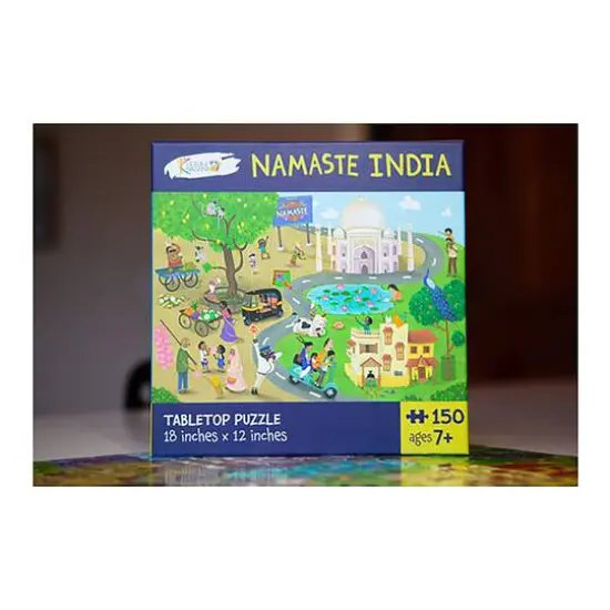 Kulture Khazana Namaste India 150 Piece Puzzle {8}