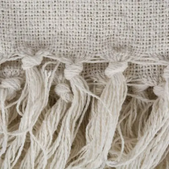 DII&reg; Gray & Off White Cabana Stripe Throw {4}