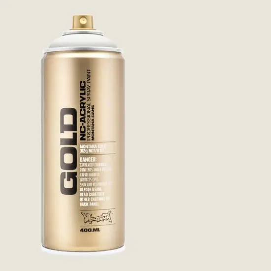 Montana&trade; Gold Acrylic Professional Spray Paint G7220 Ceramic {5}