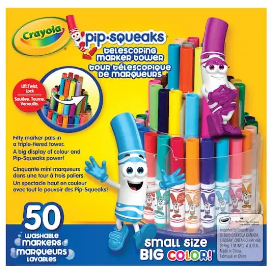 Crayola&reg; Pip-Squeaks&trade; Telescoping Marker Tower {4}