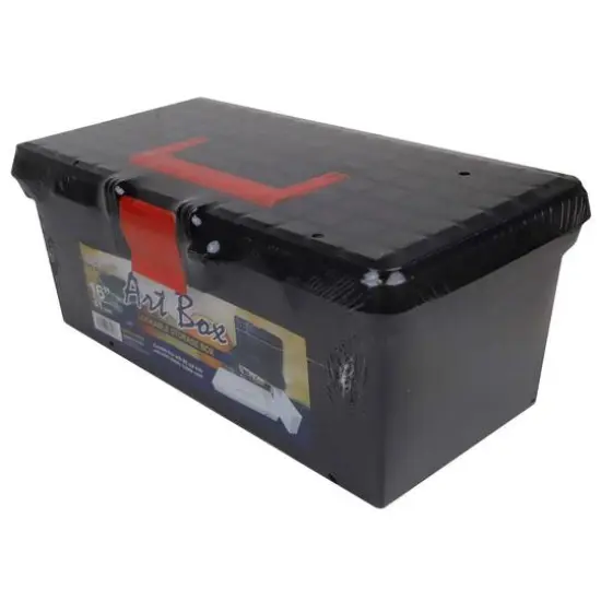 Pro Art 16" Black Art Box Organizer {1}