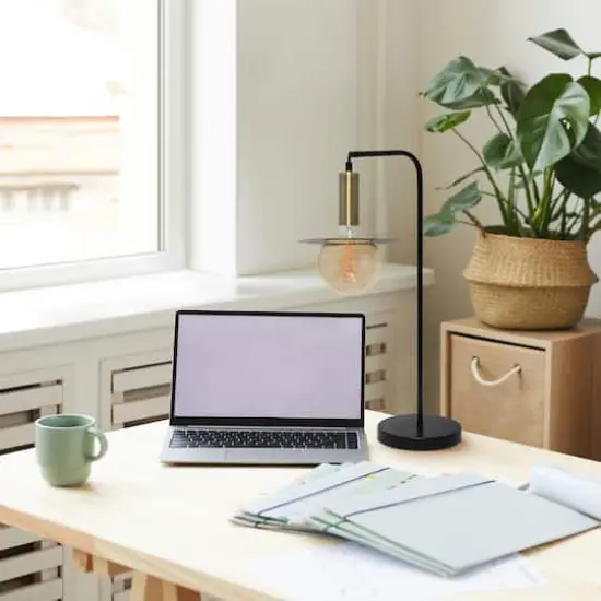 Lalia Home 24" Black Oslo Table Lamp {6}