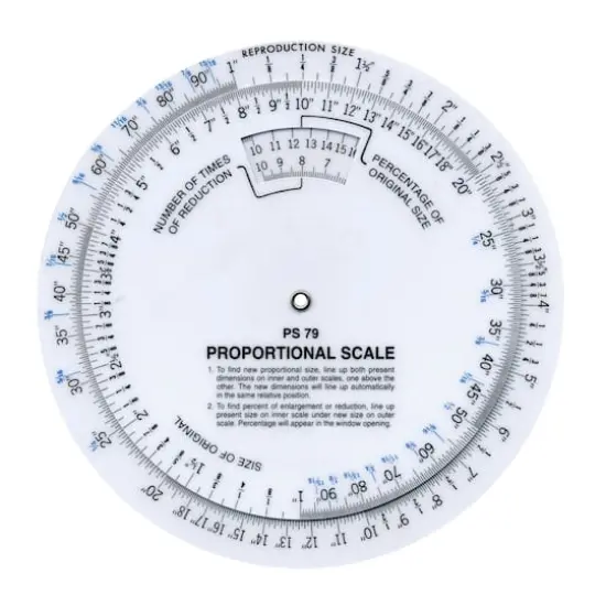 C-Thru Circular Proportional Scale {1}
