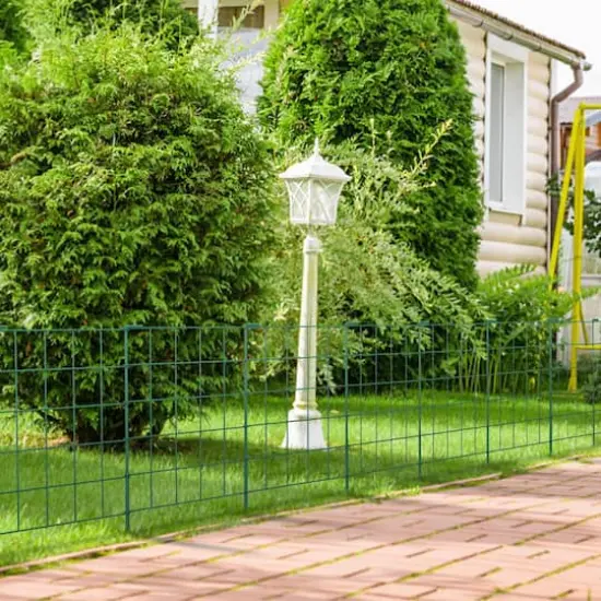 NEX&trade; Green Rustproof Folding Fence, 20ct. {8}