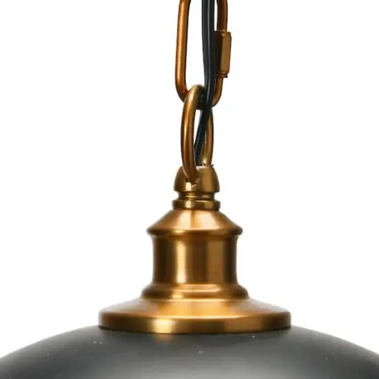 Hello Honey&reg; 5.9ft. Metal Ceiling Light Black and Bronze {3}