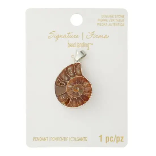 Fossil Shell Pendant by Bead Landing&trade; {1}