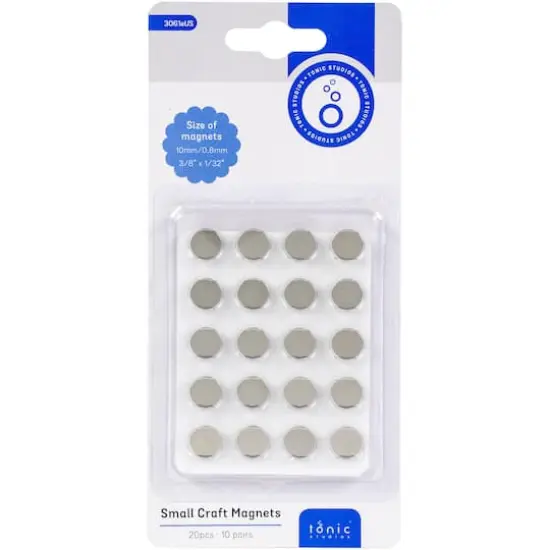 Tonic Studios&reg; 20ct. Small Craft Magnets, 10mm {1}