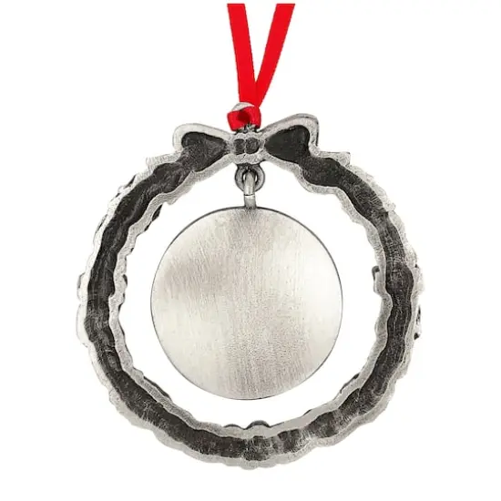 Presidential Seal 2-Tone JFK Half Dollar Wreath Ornament {4}