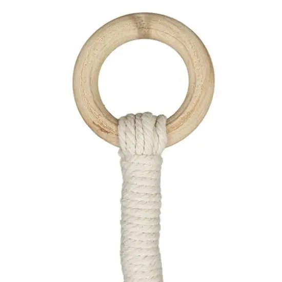 Hello Honey&reg; 57" Natural Cotton Macrame Plant Hanger {6}