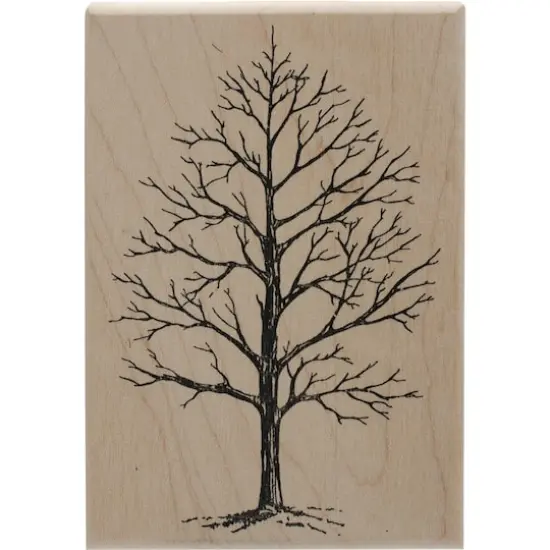 JudiKins Winter Tree Rubber Stamp {1}
