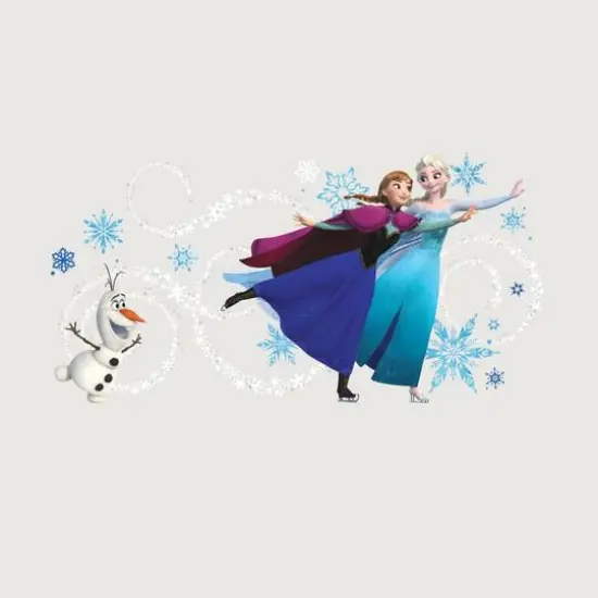 RoomMates Frozen Custom Headboard Peel & Stick Giant Wall Decals {1}