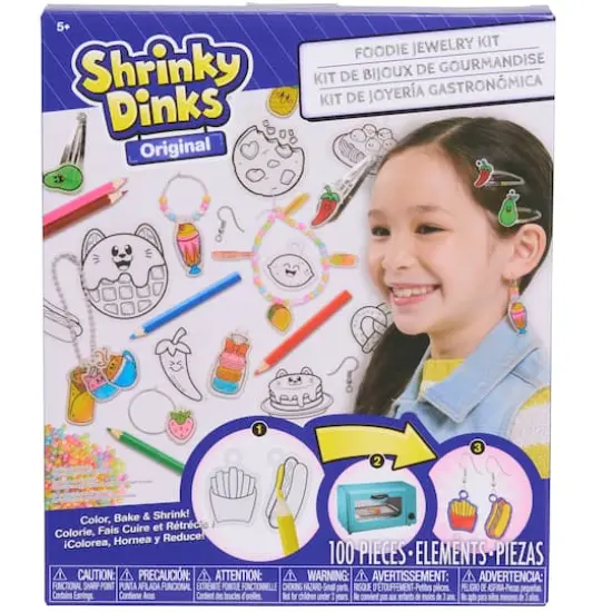 Just Play&reg; Shrinky Dinks Foodie Jewelry Kit {1}