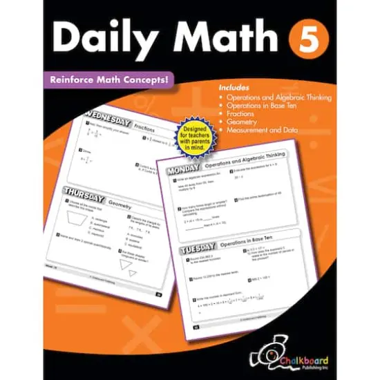 Creative Teaching Press Daily Math Workbook, Grade 5 {1}