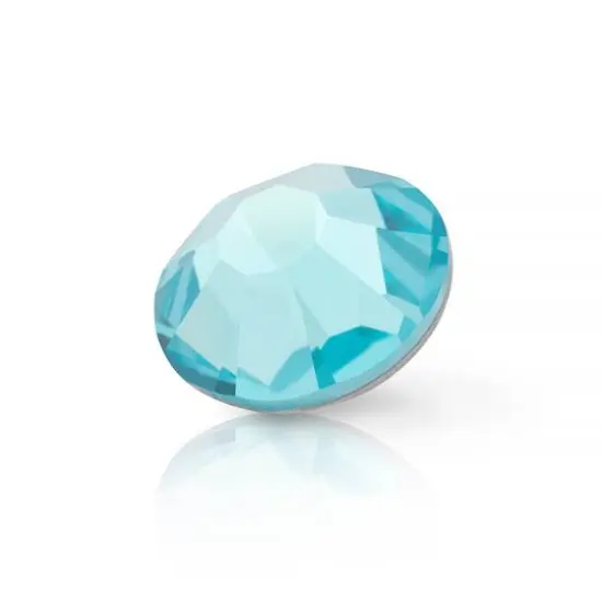 Preciosa MAXIMA SS16 Flatback Czech Crystals, 144ct. Aqua Bohemica {4}