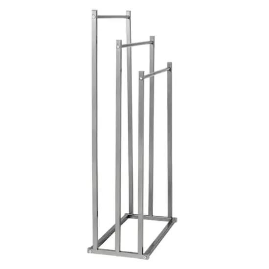Honey Can Do Gray 3-Tier Towel Rack {6}