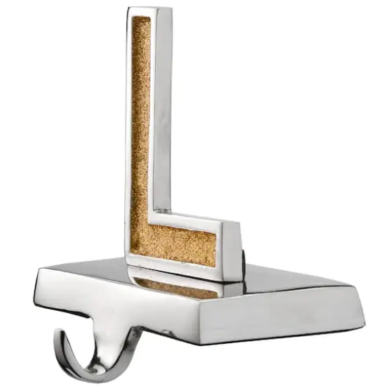 5" Gold Sparkle NOEL Stocking Holders, 4ct. {9}