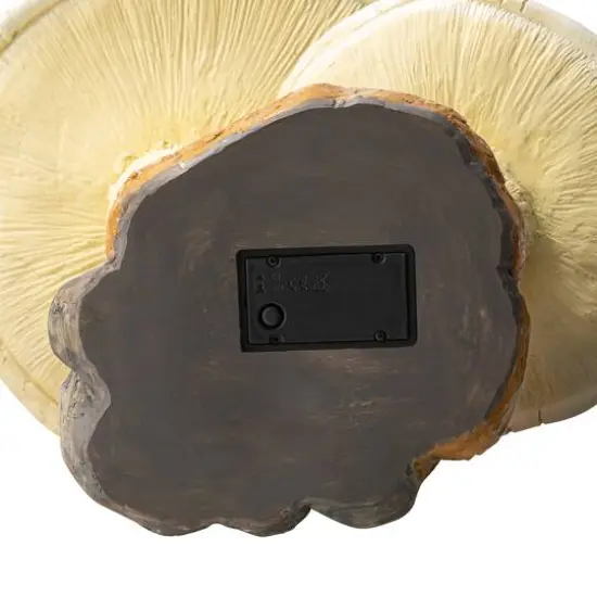 Glitzhome® 15.75" Solar Powered Vibrant Mushroom Garden Statue {6}