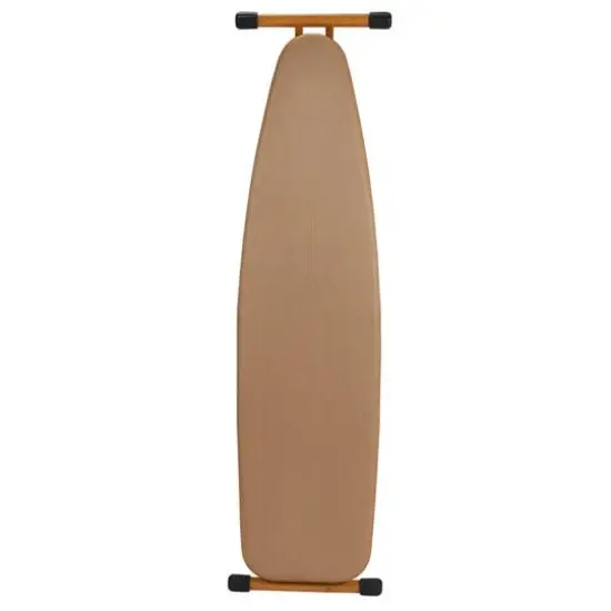 Household Essentials Bamboo Leg Ironing Board {4}