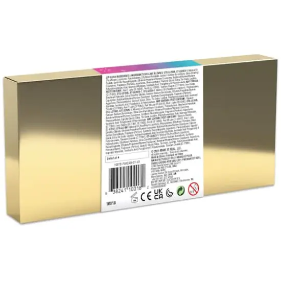 Make It Real&trade; 3C4G&reg; Mini Pink & Gold Wand Lip Gloss Set {7}