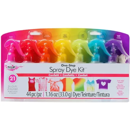 Tulip&reg; Confetti One-Step Spray Tie-Dye Kit {1}