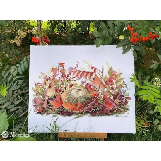 Merejka Rhapsody in Red Counted Cross Stitch Kit {3}