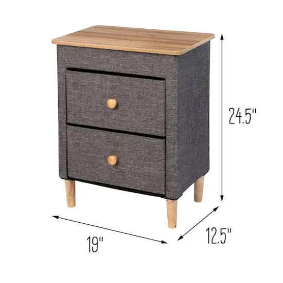 Honey Can Do 2 Drawer Fabric Storage Organizer {6}