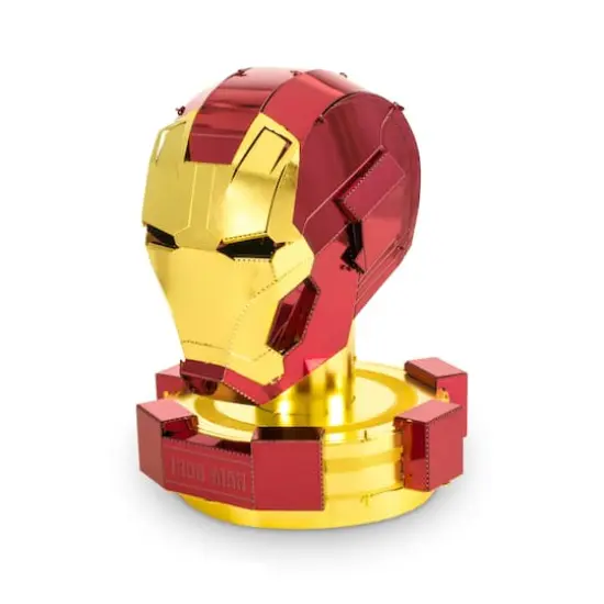 Metal Earth&reg; Marvel Avengers Iron Man Mark 45 Helmet 3D Metal Model Kit {1}