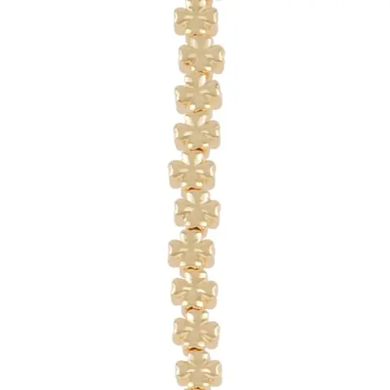 Gold Clover Beads, 6mm by Bead Landing&trade; {1}
