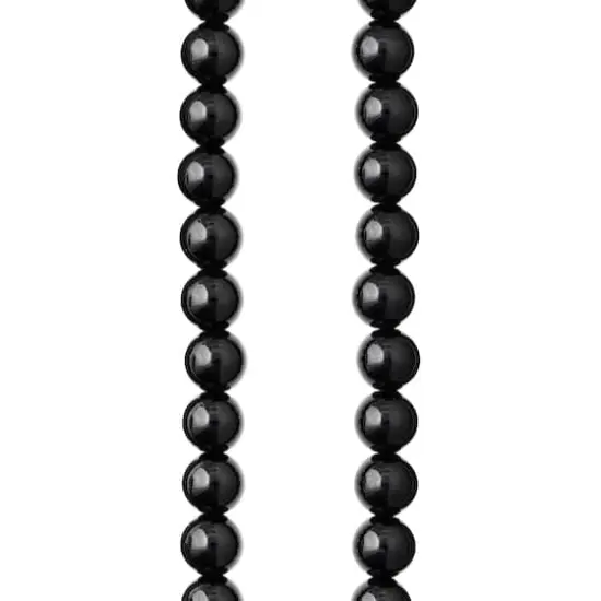 Black Round Jasper Beads, 8mm by Bead Landing&trade; {1}