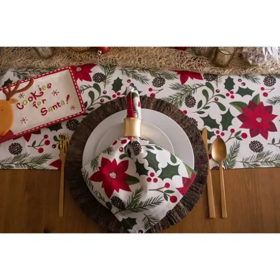 DII&reg; 108'' Woodland Christmas Table Runner {5}