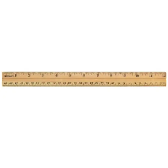 Westcott&reg; School Wood Ruler, 36ct. {1}
