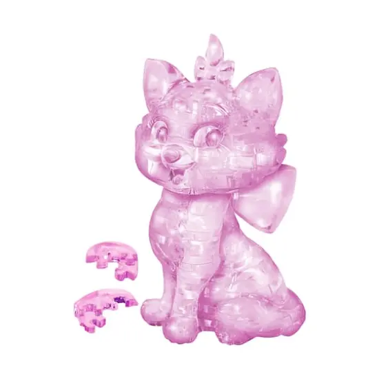 3D Crystal Puzzle - Disney Marie (Pink): 45 Pcs {5}