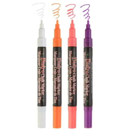 Marvy&reg; Uchida Bistro Fine Point Fluorescent 1 Chalk Markers {4}