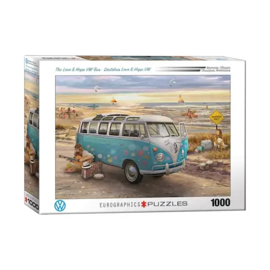 American Classics - The Love & Hope VW Bus by Greg Giordano: 1000 Pcs {3}