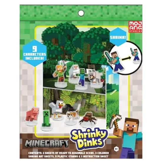 Minecraft Shrinky Dinks&reg; Set {1}