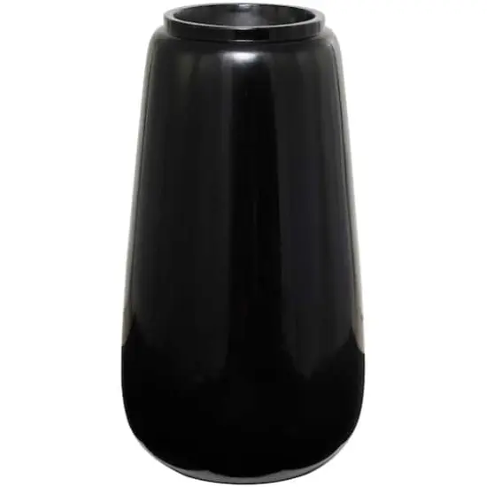 30" Black Modern Vase {1}