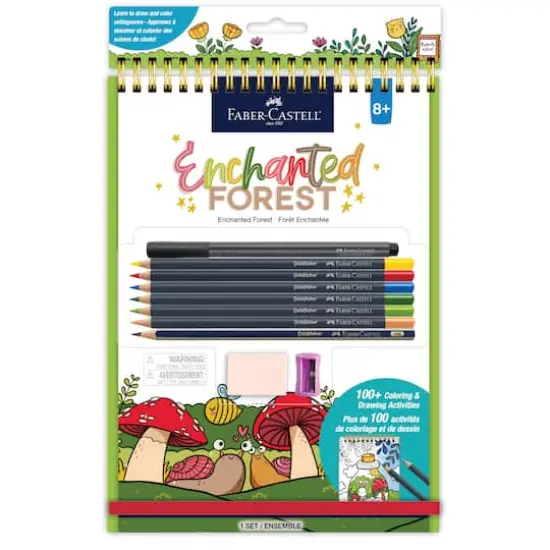 Faber-Castell&reg; Enchanted Forest Learn to Draw Kit {1}