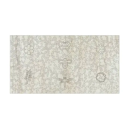 Wooden Jigsaw Puzzle Set - Elephant & Sprung: 406 Pcs {8}