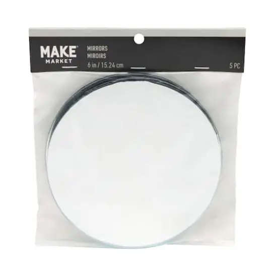 6" Round Mirrors, 5ct. by Make Market&reg; {1}