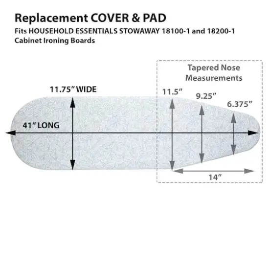 Stow Away&reg; Tabletop Ironing Board Cover Multi {4}