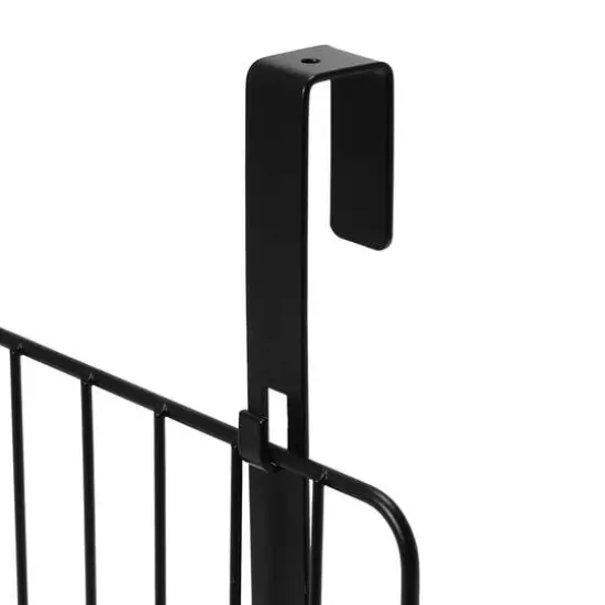 Household Essentials Over the Door Shallow Metal Basket {9}