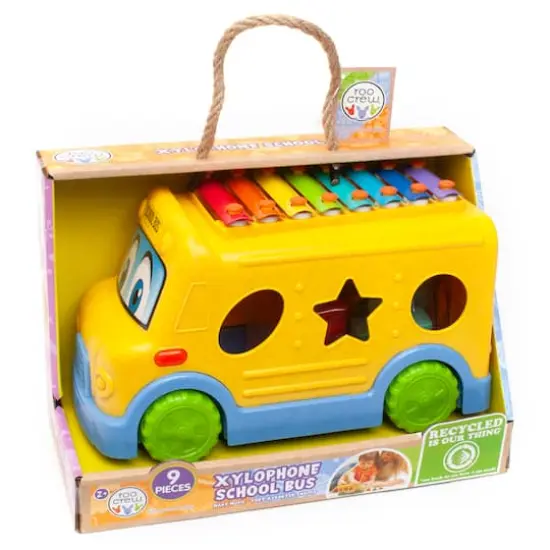 Roo Crew Xylophone School Bus Shape & Sort {6}