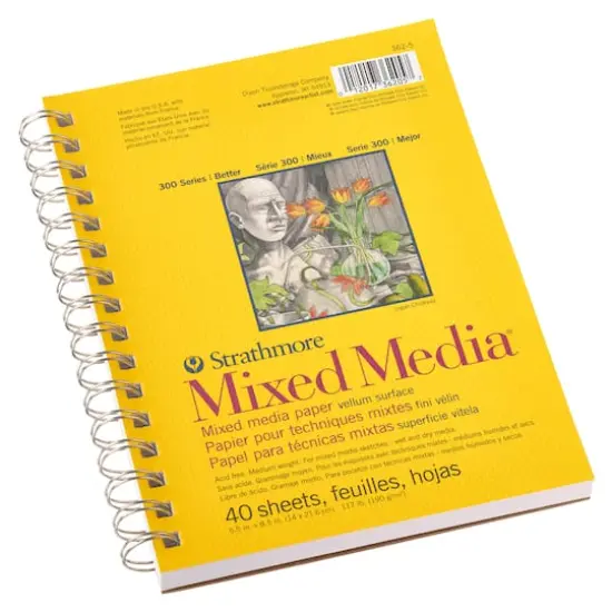Strathmore&reg; 300 Series Mixed Media Pad {1}