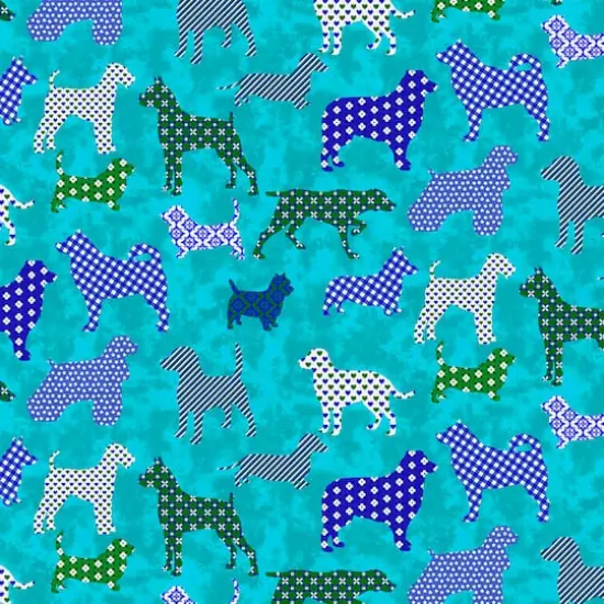 Fabric Editions Puppy Pals Cotton Fabric {1}